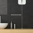 thumbnail image 4 of Mistaha 1500mL Automatic Soap Dispenser Drip Type Touchless Hand Machine with IR Sensor Nail-free Drilling Wall-Mounted for Home School Restaurant Office Commercial Use, 4 of 8