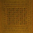 thumbnail image 1 of Ahgly Company Indoor Square Southwestern Yellow Country Area Rugs, 5' Square, 1 of 4