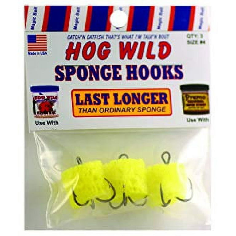 Magic Bait Hog Wild Sponge Hooks #4