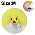 thumbnail image 1 of Chubasquero para niños, chubasquero de pato para niños pequeños y sombrero de paraguas, OVNI impermeable para bebés y niños, 1 of 8