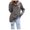 Gray, variant on Utoimkio Turtleneck Pullover Sweaters for Women Long Sleeve Casual Loose Sweaters Winter Solid Knitted Outwear Jumper Tops