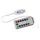 thumbnail image 1 of Guirnalda de luces LED de alambre plateado de cobre USB, luces de hadas impermeables, decoración de fiesta de boda de Navidad, 10 M, 20 M, 30M, 1 of 4
