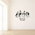 thumbnail image 3 of Now Is All You Have - Life Motivational Quote Cute Penguins In TuxVinyl Design Wall Sticker Art Decal Boy Girl Kid Room Bedroom Nursery Kinder Home Decor Stickers Decoration Size (24x40 inch), 3 of 3
