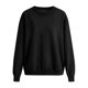 thumbnail image 5 of RKSTN Denim Sweatshirt for Women Oversized Crewneck Hoodless Sweatshirts Tops Womens Casual Solid Plus Size Round Neck Loose Comfy Long Sleeve T Shirt Fall Spring Clothes, 5 of 10
