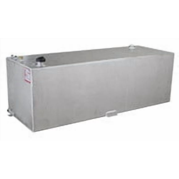 RDS Tanks Liquid Transfer Tank 72551 DOT Approved; Gasoline or Diesel; 91 Gallon Capacity; Rectangle; Diamond Tread; Aluminum; Used For Transferring Fuel To Automobiles/Boats/4-Wheelers/Generators