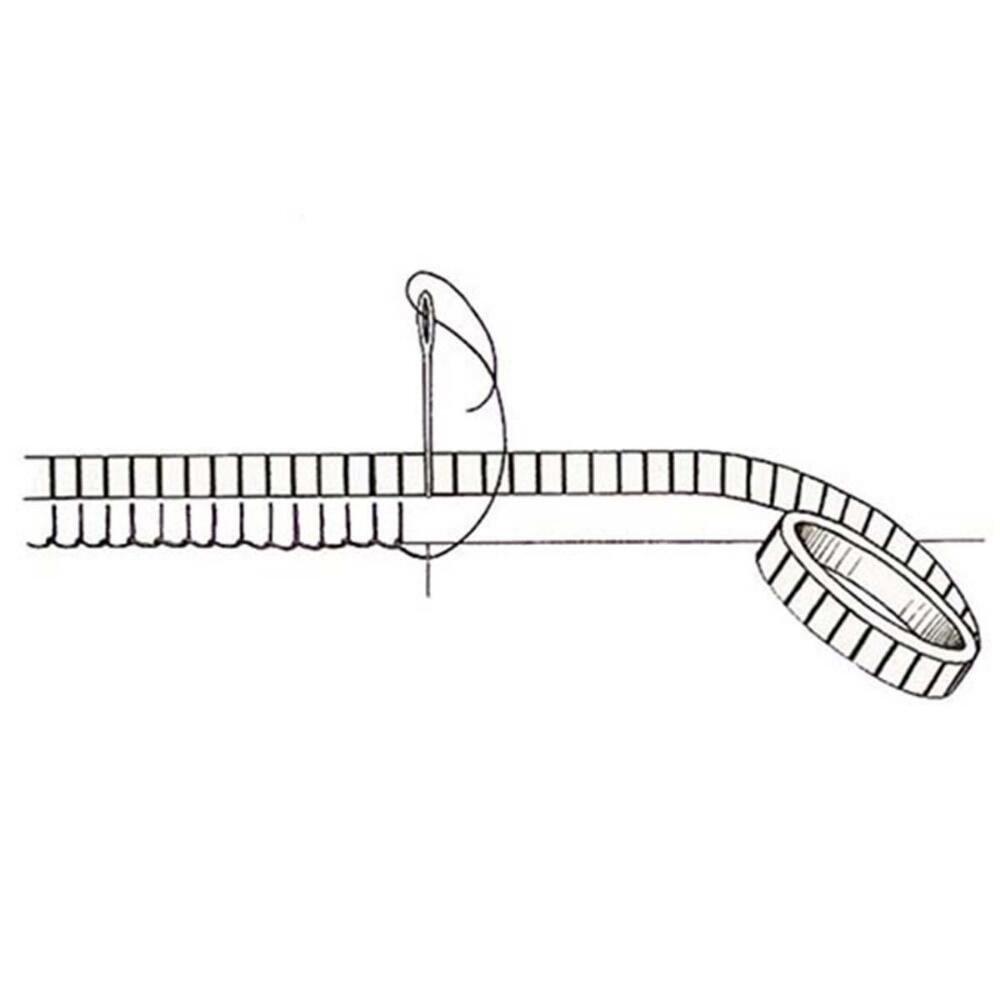 Tiger Tape Blanket Stitching