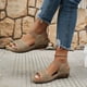 thumbnail image 4 of MKLEKYY Sandalias deportivas para Mujer Con Punta de Pez Tallada y Banda Elástica para Ocio, Talla Grande, Con Borde Europeo y Estadounidense, 4 of 4