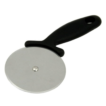 

Chef Craft Jumbo Pizza Cutter with 3.25 Stainless Steel Blade Slicer Wheel and Thumb Guard 3 Pack