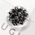 thumbnail image 3 of K-KED Snowflake Obsidian Smooth Round Beads 4mm 6mm 8mm 10mm 15.5" Strand-10 mm, 3 of 6