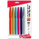 thumbnail image 1 of Pentel Arts Sign Pen Punta De Pincel Tinta Surtida 6 Unidades (S520Rbp6M), 1 of 5