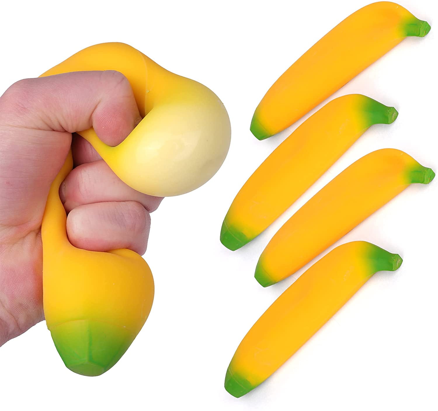 Brinquedo squish fidget toy banana de esticar 15 cm em Promoção na  Americanas