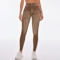 thumbnail image 4 of Celsior Compression Leggings 3D High Waisted Fitness Sport Pants 3D Anti Cellulite Leggings for Women Breathable Scrunch Butt Lifting Leggings No Curling Lift Pants Workout Yoga Pants Brown M, 4 of 7