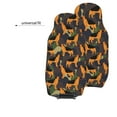 thumbnail image 6 of Sikiie German Shepherd Dog Car Seat Protector 2 Pack Car Seat Cushion Mat, Car Seat Covers for SUV, Truck, Van, 6 of 7