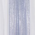 thumbnail image 5 of Balsa Circle 2 Dusty Blue Panels 8 x 2 feet Sequin Drapery Backdrop Curtains with Rod Pockets Wedding Party Photobooth Ceremony Event, 5 of 7