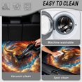 thumbnail image 5 of Xixirimido Bull Cosmic Galaxy Print SUV Cargo Liner Car Trunk Mat Universal Trim-to-Fit All Weather Cargo Mats for Most Car Model Trunk Liner Floor Mat Cargo Cover, 5 of 7