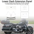 thumbnail image 1 of Lower Dash Extension Panel For Electra Glide Road Glide FLHT FLTC 89-07 Silver, 1 of 12