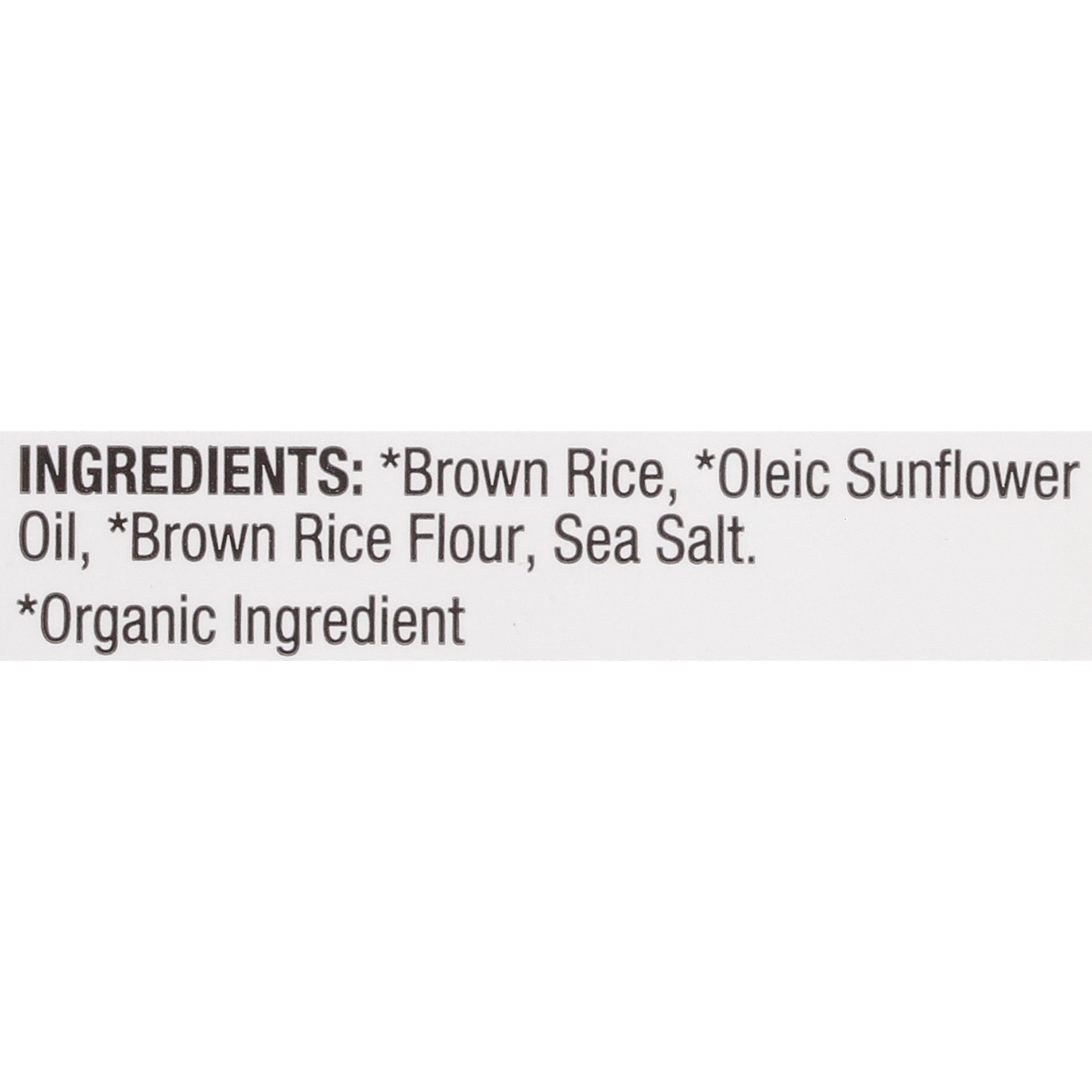 Lundberg Family Farms OG MINI RICE CAKES SEA SALT, 5 oz Pack Of 6