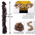 thumbnail image 3 of Bandeau Magique Long Chouchou Chignon Désordonné Chignon Extensions de Queue de Cheval Synthétiques, 3 of 6