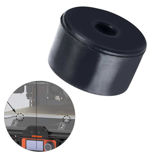 Impresora 3D de montaje en cama sólida de nivelación de goma, piezas de cama calefactable, de pies de goma para R2 1 PC