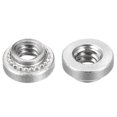 thumbnail image 4 of Unique Bargains Écrous Auto-Fermants, Écrou Rivet en Acier Inoxydable 6-32x0.11 Pouces Tête Ronde Attache de Montage en Métal 50 Pcs, 4 of 5