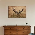 thumbnail image 2 of Wall26 Rustic Canvas Wall Art - Elk Antler - Giclee Print Modern Wall Decor | Stretched Gallery Wrap Ready to Hang Home Decoration - 32x48 inches, 2 of 4