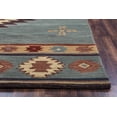 thumbnail image 3 of Rizzy Rugs Southwest Area Rug SU2008 Gray Blue Jagged Shapes 2' 6" x 10' Rectangle, 3 of 5