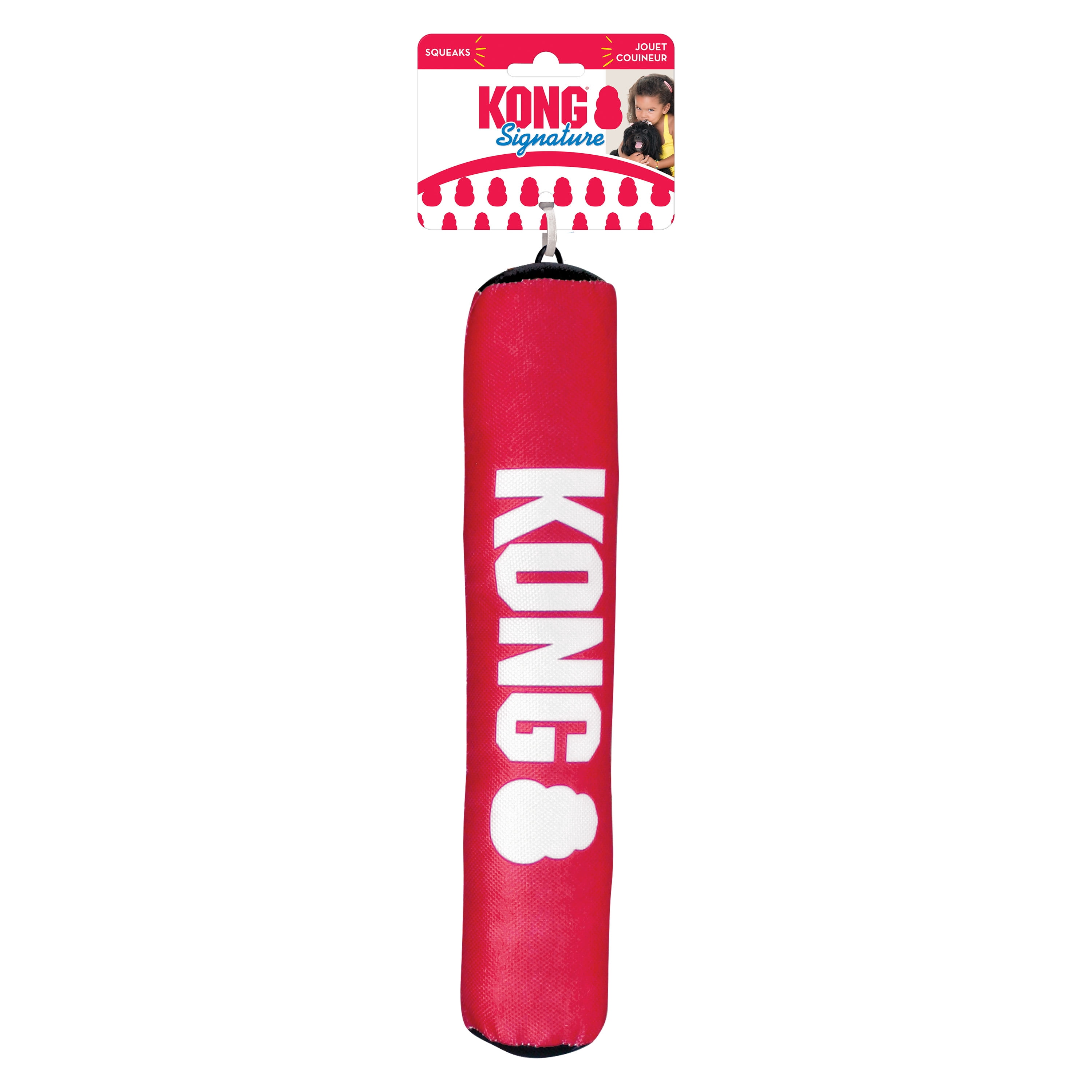 KONG® Signature Stick Soft Body Dog Toy, Medium