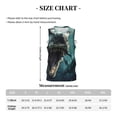 thumbnail image 4 of Pofeuu Underwater Dinosaur Shark Print Basketball Jersey, Shirts for Men Youth Basketball Jersey Crew Neck-Medium, 4 of 6
