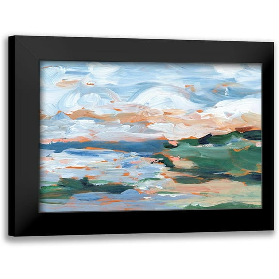Harper, Ethan 14x11 Black Modern Framed Museum Art Print Titled - Painters Composition Study IV