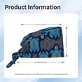 thumbnail image 5 of Salouo Turtle Print Adjustable Working Caps,1 Pcs Working Hats Elastic Scrub Hats Elastic Tie Back Hats Unisex Nurse Scrub Cap Nurse Hats ,One Size, 5 of 7