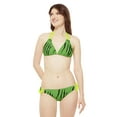thumbnail image 3 of Effete Feline Claw Marks Scratch Strappy Bikini Set (AOP), 3 of 9