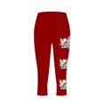 thumbnail image 2 of Pantalones de Ajuste Seco de la Moda de las Mujeres Imprimidas Leggings, Deporte de Yoga Elástico de Poliéster Elástico Respirable, 2 of 4