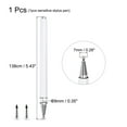 thumbnail image 2 of Unique Bargains Stylus Pens for Touch Screens Magnetic 2 Fine Point Disc Capacitive Pen for All Capacitive Touch Screen, White, 2 of 7