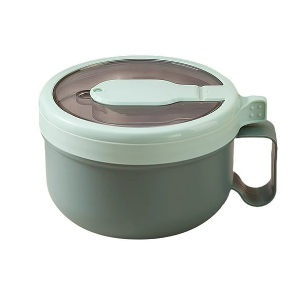 Yhmxh Utensilios de cocina Taza instantánea con compartimento, cubo instantáneo para estudiantes, lonchera de gran capacidad para oficina. Muebles para cocina Accesorios de cocina
