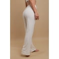 thumbnail image 2 of Women's Cottonique W12208 Latex Free Organic Cotton Drawstring Lounge Pant (Natural 6), 2 of 5