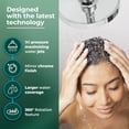 thumbnail image 3 of Winthorpe Rain Shower Head - High Pressure 1.8 GPM Low Flow Rate - Water Saving - Chrome, 3 of 6
