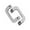 silver, variant on Grab Roof Handle Grip Assist Handle Premium Heavy Duty Aluminum Alloy for Truck Cargo Trailer Spare Parts Car Interior Billet Grab Handle black