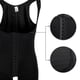 thumbnail image 3 of Fajas para mujer Control de barriga Busto completo Body Shaper Calzoncillos Body Slimmer con botón frontal Negro Talla L Unique Bargains Moldeador de cuerpo completo, 3 of 7