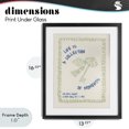 thumbnail image 4 of Stupell Industries Modern A Collection of Moments Black Framed Print Under Glass, 13 x 16, by The Prints Vibe, 4 of 8