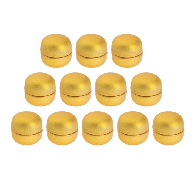 lionlar 12 Pcs Broches Mode pour Femmes Assortiments de Pinces Couvre-Chef Musulman, Facile à Assortir Doré