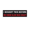 thumbnail image 1 of Decal Laptop Magnet Anti Elon para El Automóvil: Compré Esto Saber Que Era CRA (D), 1 of 2