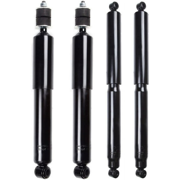 Set of 4 Shocks Struts,ECCPP Shocks Absorbers Fits 1999-2004 for Ford F-250 Super Duty,1999-2004 for Ford F-350 Super Duty Front Rear Auto Shocks with 344370 344382