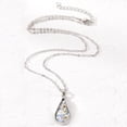 thumbnail image 4 of Collection Sterling Silver/Gold Over Sterling Silver Pressed Flower Pendant Necklace, 4 of 5