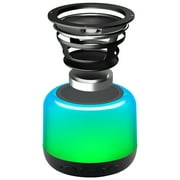 iLive Mini Lit Bluetooth Wireless Party Speaker, ISB103B, Black