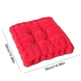 thumbnail image 3 of 15"x15" Square Comfortable Seat Cushions Home Pillow Indoor Corduroy Chair Pads Office Soft Cushion, 3 of 7