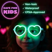 468 Pcs Glow Sticks, 8 Glow in the Dark Sticks Glow with Necklaces and Bracelets Connectors, Light-up Glowsticks Birthday Easter Halloween Party Favors