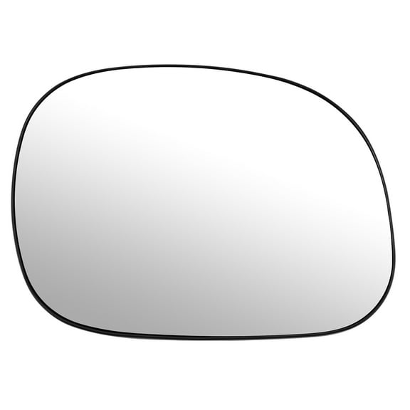 DNA Motoring Factory Style Mirror Glass Lens W/Plate for 1997-2003 F150 F250 Super Duty, Right