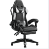 Black/White With Footrest