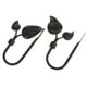 thumbnail image 3 of Ganchos de Pared para Cortina Soledad 2 Piezas Soporte para Colgar Cortinas para Ventana Accesorio para Ventana Colgante Negro estilo 2 Negro Colgador de gancho de cortina en forma de U, 3 of 5