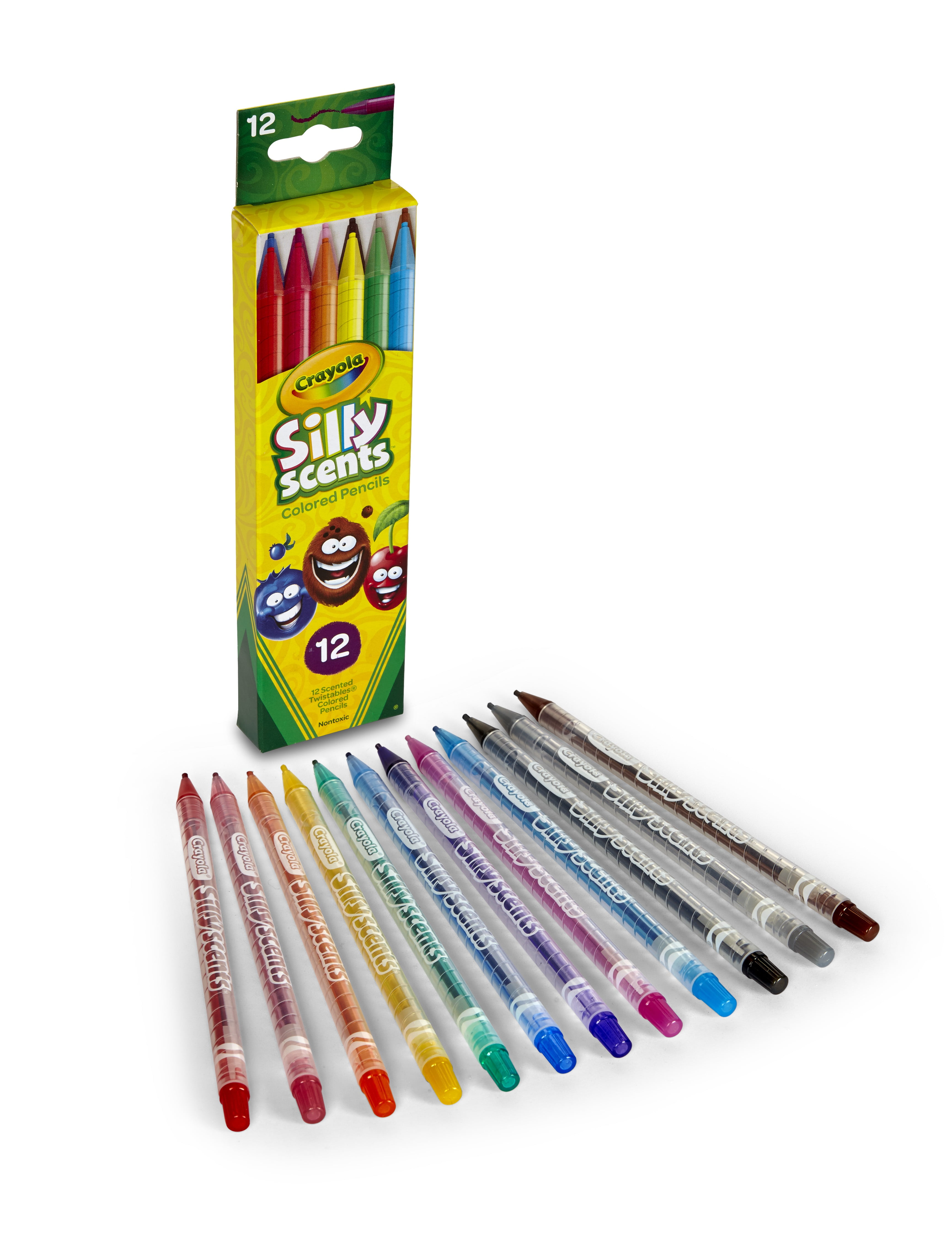 Crayola Twistables Colored Pencils, Nontoxic, 3+ - 12 pencils